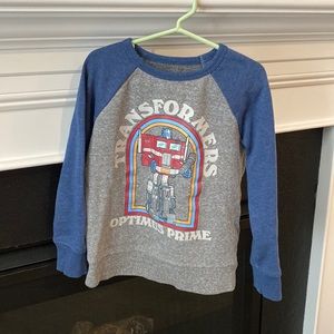 Kids Vintage Style Transformers Sweatshirt